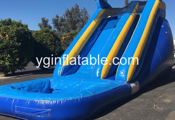 An inflatable slide rental business