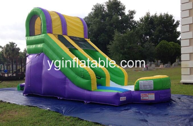 How to dry an inflatable water slide