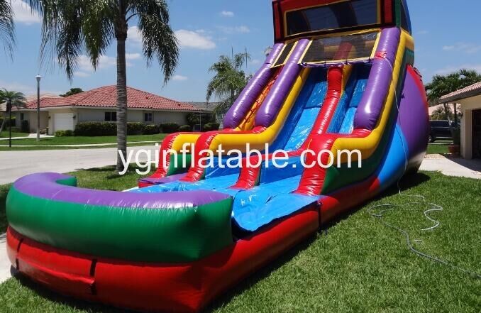 How to dry an inflatable water slide