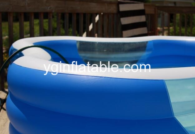 What ways to set up an inflatable pool