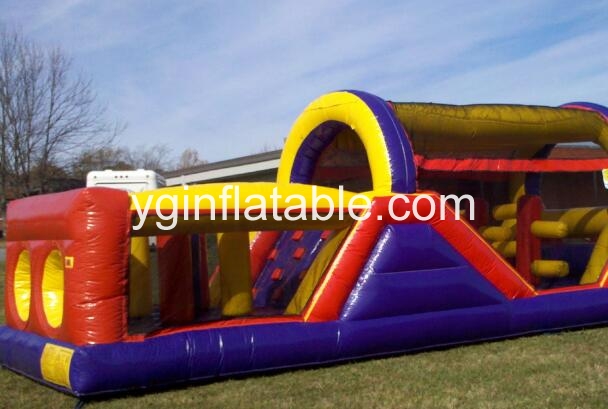 How can you choose a right inflatable obstacle course