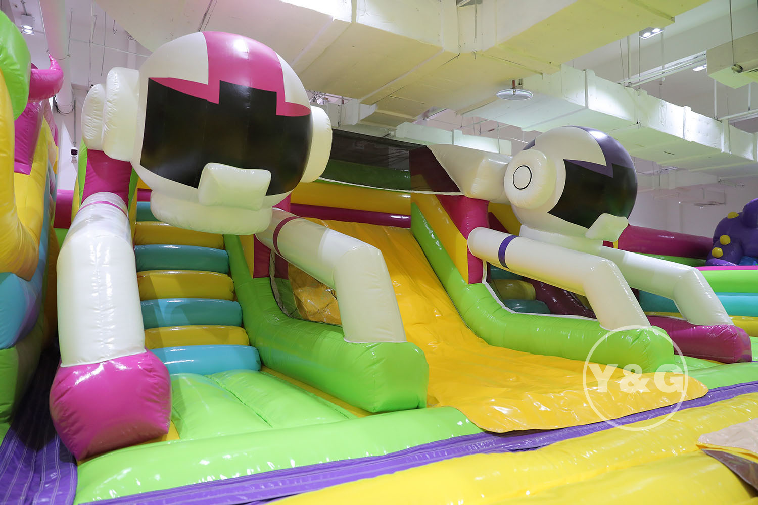 Space Jumping Fun Theme Inflatable ParkYGIP-15