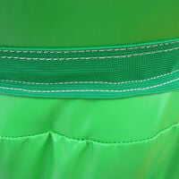 green inflatable bounce houseGB494