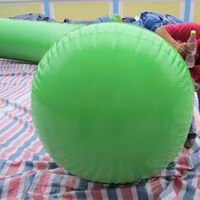 Green inflatable advertising archesGA136