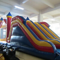 inflatable bouncer slide pool comboGL149