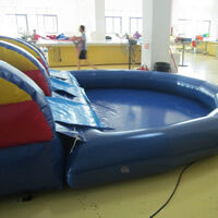 inflatable bouncer slide pool comboGL149