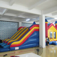 inflatable bouncer slide pool comboGL149