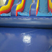 inflatable bouncer slide pool comboGL149