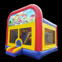 Inflatable Bounce House With Slide