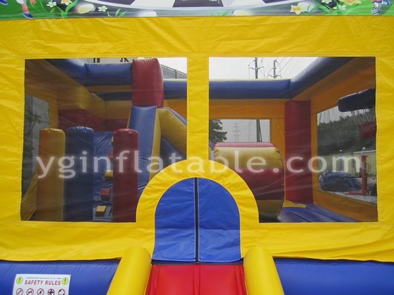 Inflatable Bounce House With SlideGB490