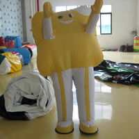 Yellow inflatable move cartoonGC121