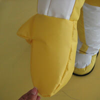Yellow inflatable move cartoonGC121