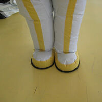 Yellow inflatable move cartoonGC121