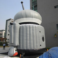 Gray Robot BouncerGB497