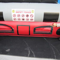 Train Inflatable Bounce Slide CombinationGB496