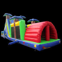 tropical rainforest inflatable obstacles