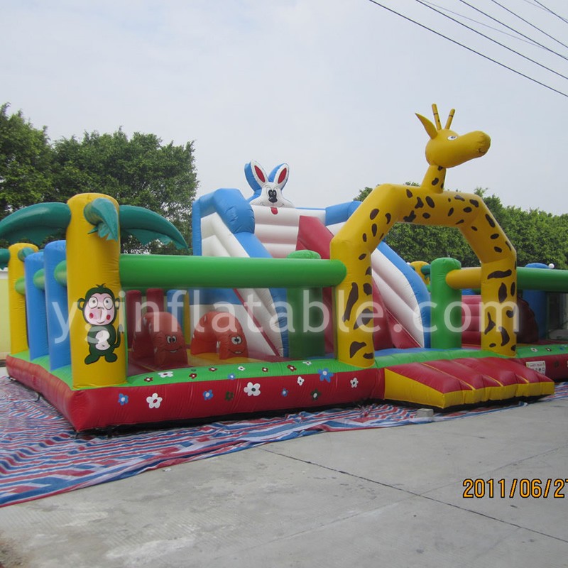 Giraffe Jumpin Bounce House ParkGF092