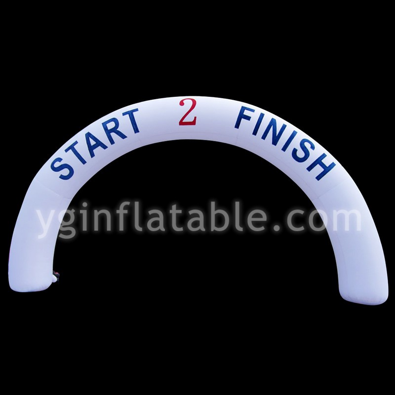 White Start 2 Finish Inflatable ArchGA130