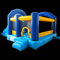 kids bounce house with slide