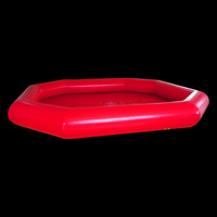 Red Family Big Inflatable Pool