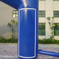 Blue inflatable advertising archGA134