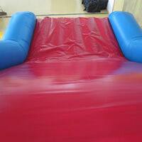 Small inflatable obstacle climbing slideGE137