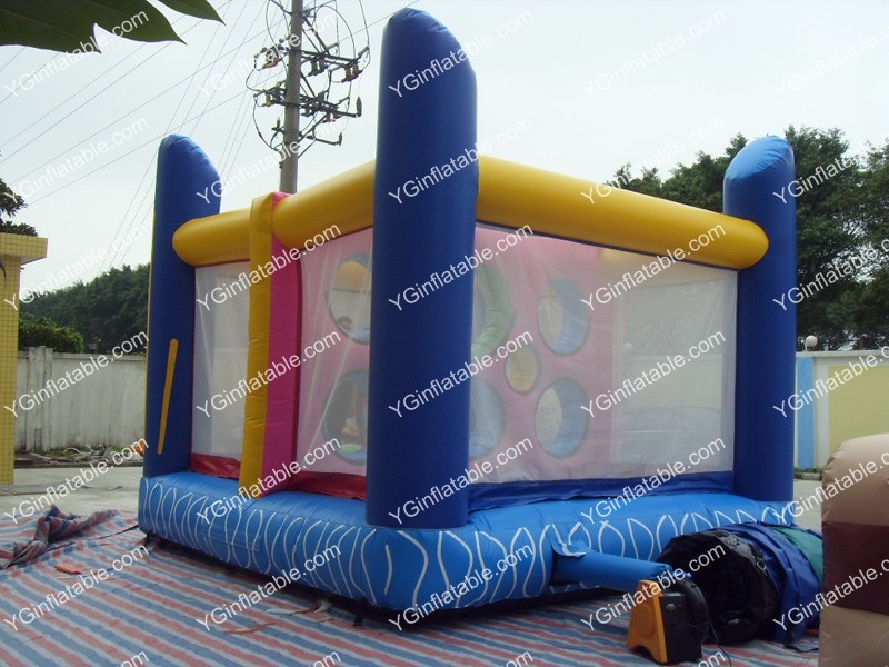 Colorful Bounce House Birthday PartyGB511