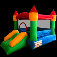 kids bounce house with slide