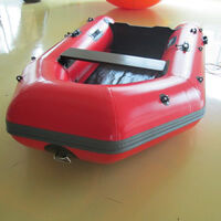 Red inflatable motor boatsGT131