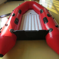 Red inflatable motor boatsGT131