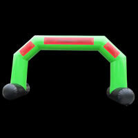 Green Inflatable Arches