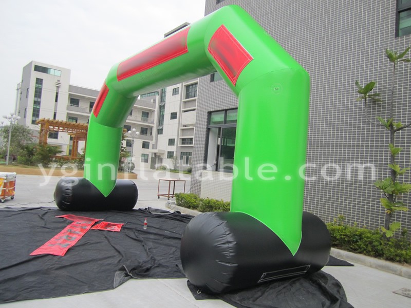 Green Inflatable ArchesGA140