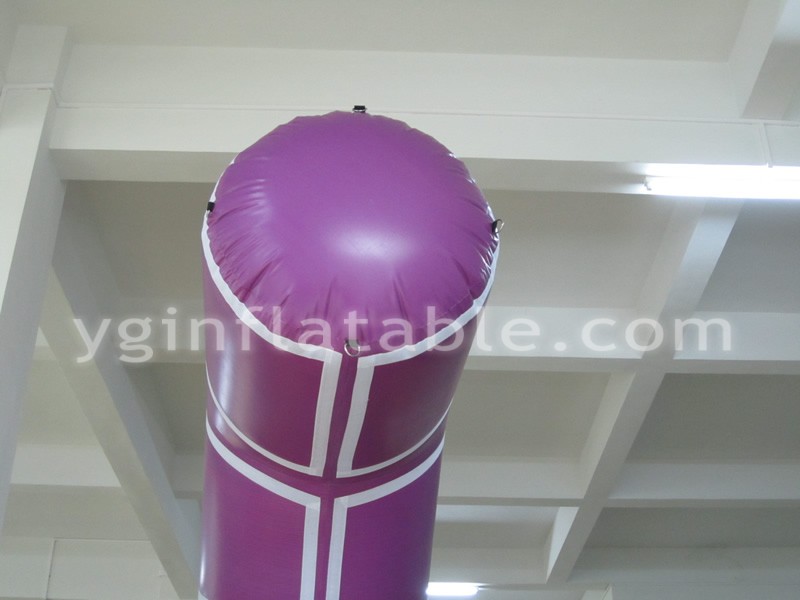 Purple half advertising inflatable archGA141