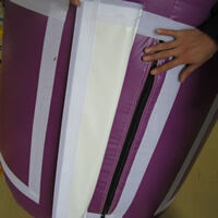 Purple half advertising inflatable archGA141