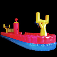 inflatable obstacle shot