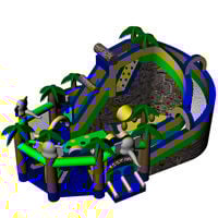 NE001Inflatable Dinosaur Park Inflatable Dinosaur ParkNE001
