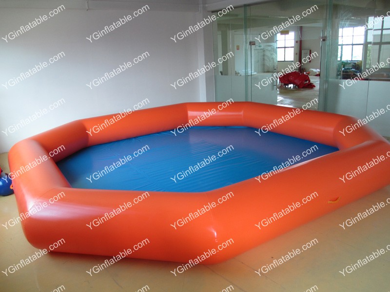 Orange Blow Up Swimming PoolGP070