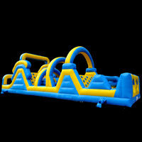 inflatable ninja warrior course