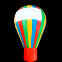 La bola inflable de sellado térmico de color