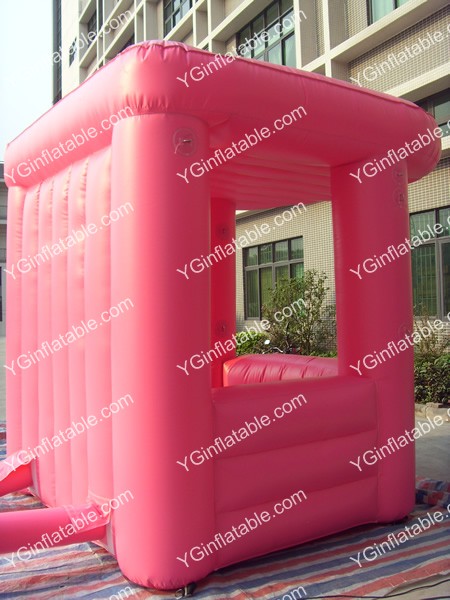 pink 4 man inflatable tentGN087