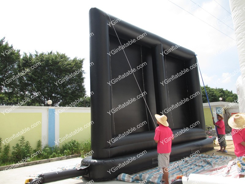 black inflatable screensGR031