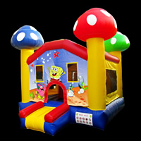 Mushroom Inflatable Bounce House