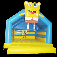 SpongeBob Indoor Bounce House With Slide