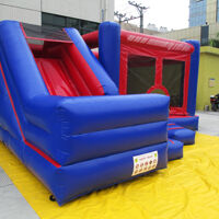 GB499bInflatable bouncer slide combo Inflatable bouncer slide comboGB499b