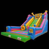 inflatable water slide big w