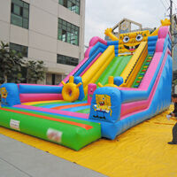 GI168SpongeBob Jumping Slides SpongeBob Jumping SlidesGI168