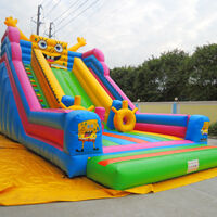GI168SpongeBob Jumping Slides SpongeBob Jumping SlidesGI168