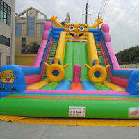 GI168SpongeBob Jumping Slides SpongeBob Jumping SlidesGI168