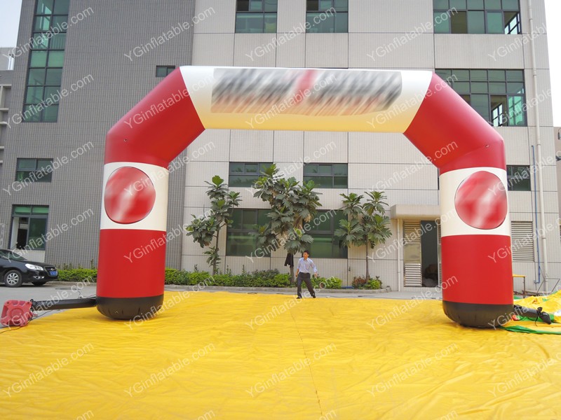 Inflatable Red ArchesGA166