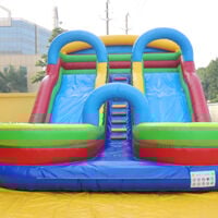 GI022Double slideway inflatable slide Double slideway inflatable slideGI022